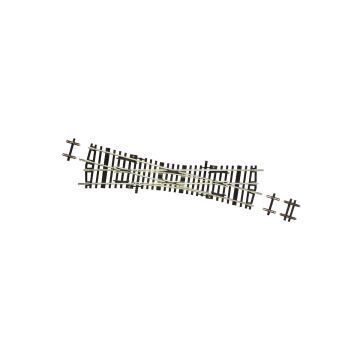 Roco Einfache Kreuzungsweiche EKW15 ohne Antrieb - H0 / 1:87 (RO42449)