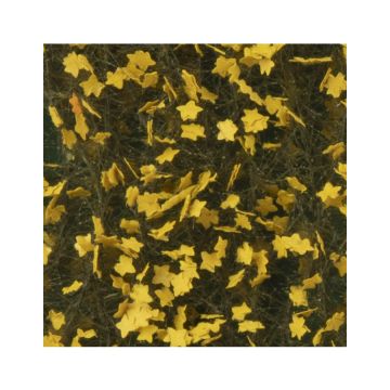 Silhouette Ahornlaub - Spätherbst (gelb) - ca. 15x4cm - H0 / TT (930-24S)