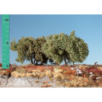 Silhouette Büsche hoch - Frühherbst - 0 (< ca. 8cm) - H0 / TT (250-03)
