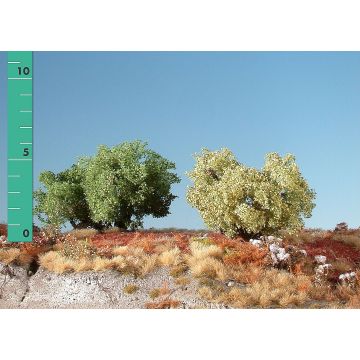 Silhouette Büsche hoch - Frühling - 0 (< ca. 8cm) - H0 / TT (250-01)