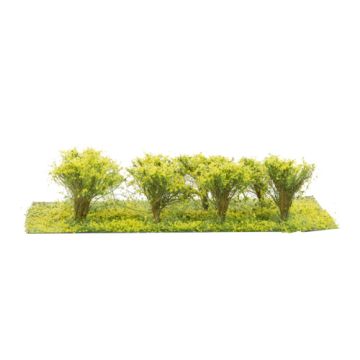 Silhouette Büsche und Sträucher - Gelb - 3cm - H0 / TT (252-26)