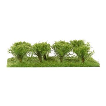 Silhouette Büsche und Sträucher - Frühling - 3cm - H0 / TT (252-21)