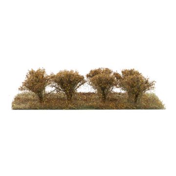 Silhouette Büsche und Sträucher - Spätherbst - 3cm - H0 / TT (252-24)