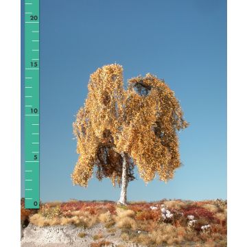 Silhouette Hängebirke - Spätherbst - 2 (ca. 15-20cm) - H0 / TT (211-24)