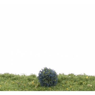Silhouette Rhododendron - Blau - ca. 2cm - H0 / TT (253-18)