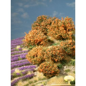 Silhouette Rhododendron - Orange - 0 (< ca. 8cm) - H0 / TT (253-03)