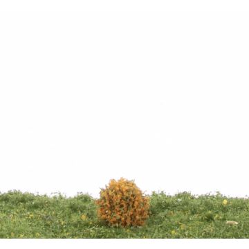 Silhouette Rhododendron - Orange - ca. 2cm - H0 / TT (253-13)