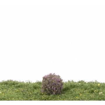 Silhouette Rhododendron - Violett - ca. 2cm - H0 / TT (253-16)