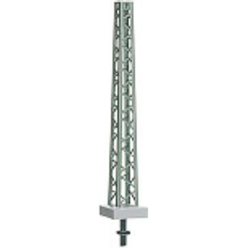 Sommerfeldt Abspannmast 105 mm hoch, lackiert - H0 / 1:87 (124)