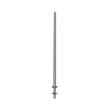 Sommerfeldt Beton-Mast ohne Ausleger, Aluminium - 5x - H0 / 1:87 (122)