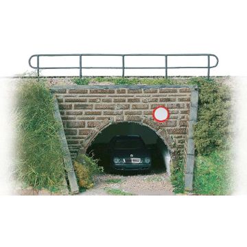 Sommerfeldt Geländer aus 0,7mm Ø Draht verschw.300mm - H0 / 1:87 (102)