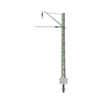 Sommerfeldt Gitter-Streckenmast, Vorbild DR, lackiert - 5x - H0 / 1:87 (114)