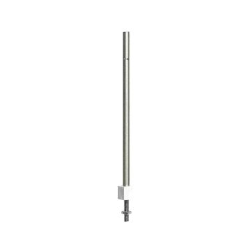 Sommerfeldt H-Profil-Mast aus Neusilber, 98 mm - 5x - H0 / 1:87 (300)