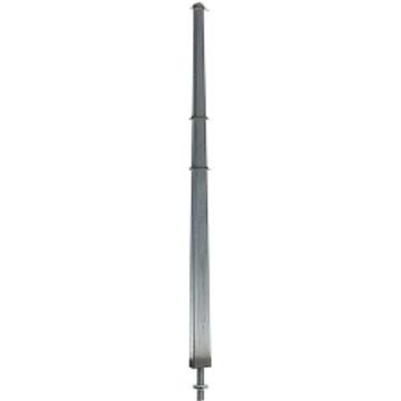 Sommerfeldt Mast für Quertragwerk, 142 mm hoch, Alu - H0 / 1:87 (192)