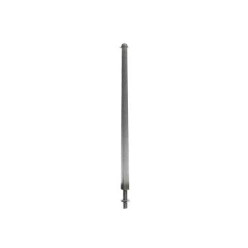 Sommerfeldt Mast ohne Ausleger, 100 mm hoch, Alu - 5x - H0 / 1:87 (191)