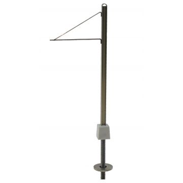 Sommerfeldt Moderner Straßenbahn Streckenmast H0 - 1x - H0 / 1:87 (104-1)