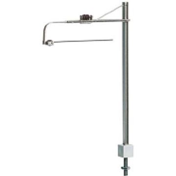 Sommerfeldt Streckenmast mit Zugausleger, Neusilber - H0 / 1:87 (381)
