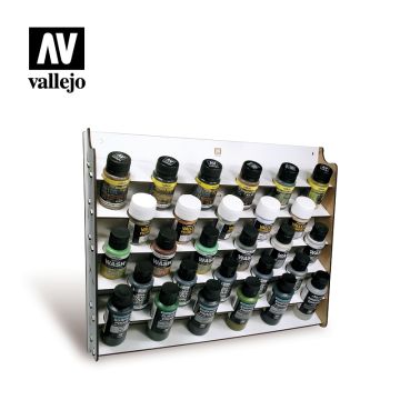 Vallejo Wandmontierte Farbauslage für 35/60 ml Fläschchen (T26009)