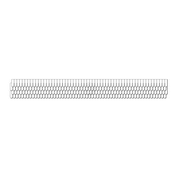 Unique Holzschindeln - Biberschwanz - 190x9mm (11-0004-05)