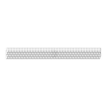 Unique Holzschindeln - Konisch - 190x9mm (11-0003-05)