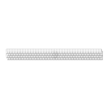 Unique Holzschindeln - links gefast - 190x9mm (11-0007-05)