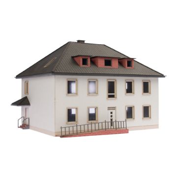 Unique Laser-Cut Bausätze - Wohnhaus "Sonja" - L: 171mm x B: 136mm x H: 140mm - H0 / 1:87 (01-03-003)