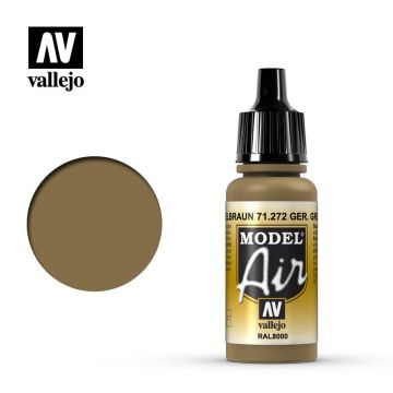 Vallejo Model Air - German Green Brown - 17 ml (71.272)
