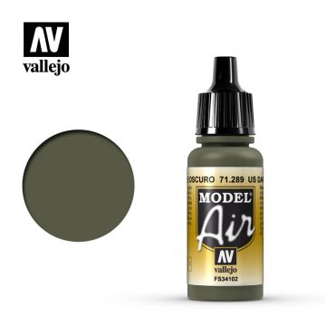 Vallejo Model Air - US Dark Green - 17 ml (71.289)