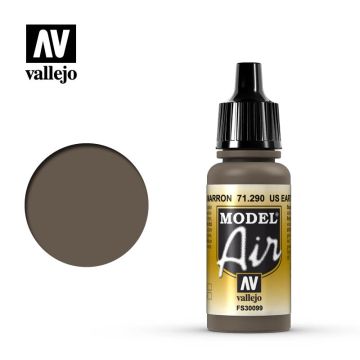 Vallejo Model Air - US Earth Brown - 17 ml (71.290)