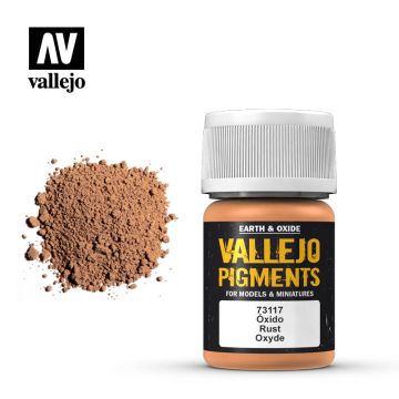 Vallejo Pigments - Hell Braun Eisenoxid - 30 ml (73.117)