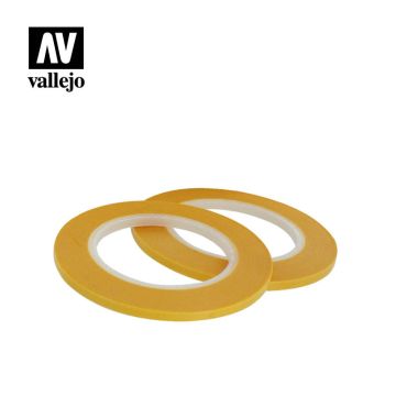 Vallejo Precision Masking Tape - Twin Pack - 3mm x 18m (T07004)