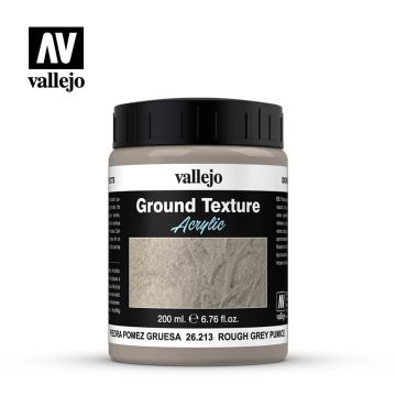 Vallejo Texture Paste - Grey Pumice Rough - 200 ml (26.213)