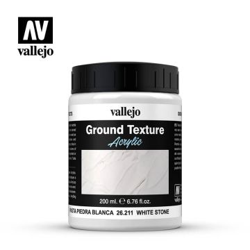 Vallejo Texture Paste - White Stone - 200 ml (26.211)