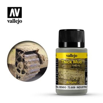 Vallejo Weathering Effects - Industrial Thick Mud - 40 ml (73.809)