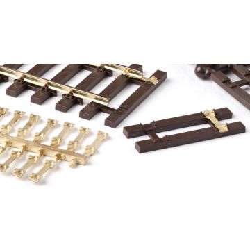 Weinert - Mein Gleis Schwelle mit Aussparung 8Stck - H0 / 1:87 (74001)