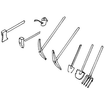 Weinert Modellbau Gleisbau-Werkzeuge Spur H0 - H0 / 1:87 (3223)