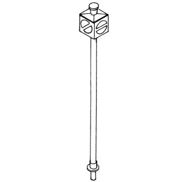 Weinert Modellbau Gleissperre hohe Ausführung - H0 / 1:87 (7235)