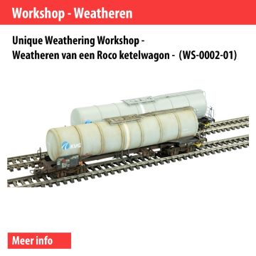 Unique Unique Weathering Workshop - Alterung eines Roco Kesselwagens - Datum: 11.10.2025 (WS-0002-01)
